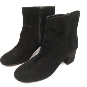 Nine west suede ankle boots.